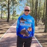 Remera de Pesca Deportiva "Carp Fishing" con Protección UV, Capucha y Diseño Innovador