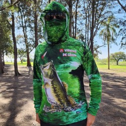 Remera de Pesca Deportiva "Señuelo Pescador"