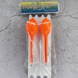 Linea Armada Pejerrey 2 Boyas Oceano Azul (Misi) Chupete Plastic