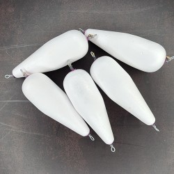 Puntero BAF con esmerillón 25 gr Blanco Ideal Pejerrey