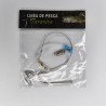 Línea de pesca para Tararira c/leader 1 anz - corrediza Nº 4/0