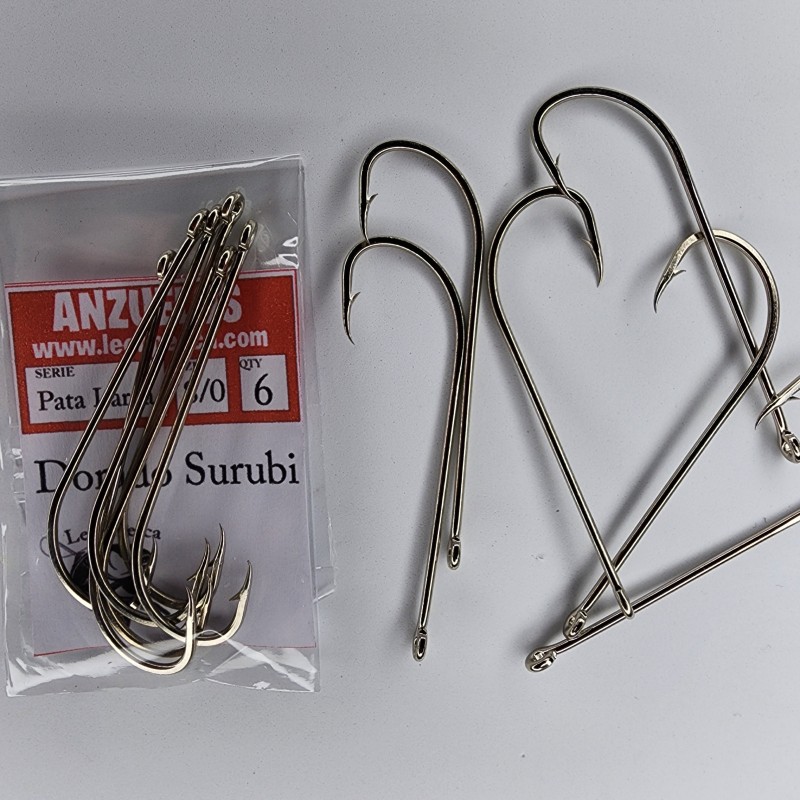 Anzuelo Pata Larga 8/0 Pesca Variada Dorado Surubi
