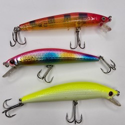 Señuelos de Pesca Con Paleta corta 9,5 Cm Y 10 Gr. Ideal Dorado