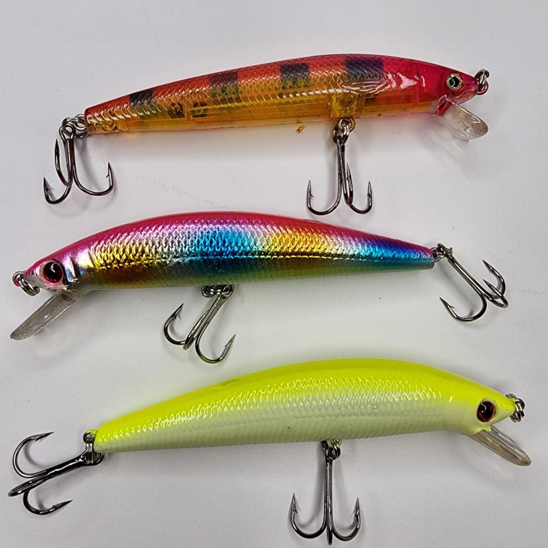 Señuelos de Pesca Con Paleta corta 9,5 Cm Y 10 Gr. Ideal Dorado