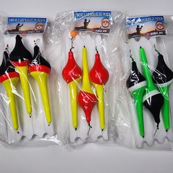 Linea M&M Pejerrey Chupetonas N4 140x35mm Laqueada.  Ideal Pejerrey