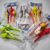Linea ECO Pejerrey Chupetonas N4 140x35mm.  Ideal Pejerrey