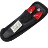 Alicate Pinza Quita Anzuelo Corta Tanza Acero Inoxidable con Funda