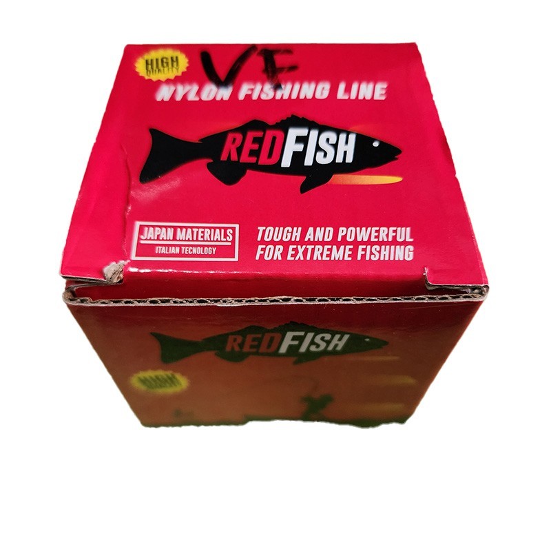 Tanza Pesca 0,40mm Red Fish Rollo Bobina 250 M Resiste 11 Kg