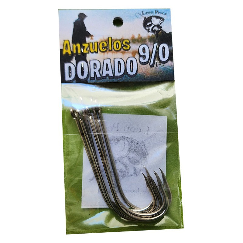 Anzuelos Red Fish 9/0 Pesca Dorado Surubi x 6un.
