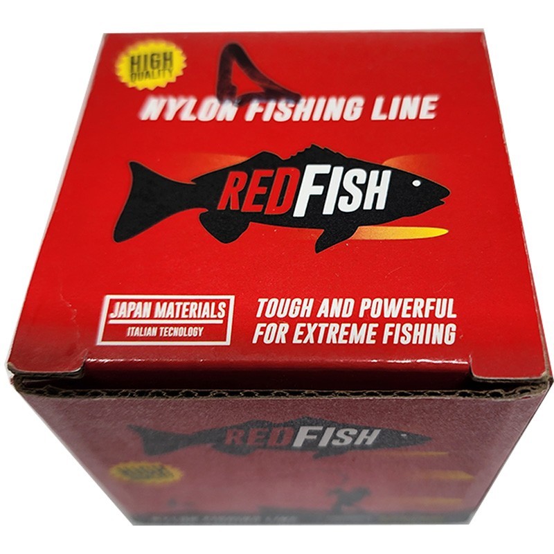Tanza Pesca 0,50mm Red Fish Rollo Bobina 500 M Resiste 16 Kg