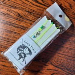 Linea UNIVERSAL Para Boga De Dos Anzuelos Con Plomada Corrediza 50 Grs