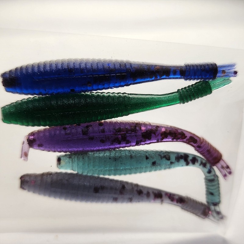Señuelo de Silicona "Bait S-Shad" 61 mm 1.2 grs (6 un)