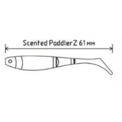 Señuelo de Silicona "Scented PaddlerZ" 61 mm 1.2 grs (6 un)
