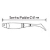 Señuelo de Silicona "Scented PaddlerZ" 61 mm 1.2 grs (6 un)