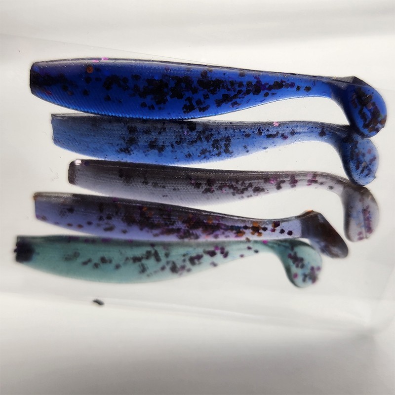 Señuelo de Silicona "Zander Pro Shad" 60 mm 1.8grs (6 un)