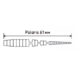 Señuelo de Silicona "Polaris" 61 mm 1.2 grs (6un)