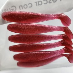 Señuelo de Silicona vibrador de cola "Tararira" 60 mm 1.4 gr (6 un)