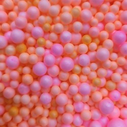 Bolitas de telgopor para la Pesca (Seleccion) de 6mm. a 8mm