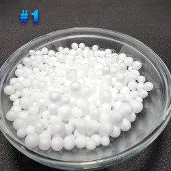 Bolitas de telgopor para la Pesca (Seleccion) de 6mm. a 8mm
