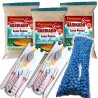 3 Harinados "LP - PREMIUM" + 2 líneas coreanas M&M resorte chico + 1 Bolcita de telgopor
