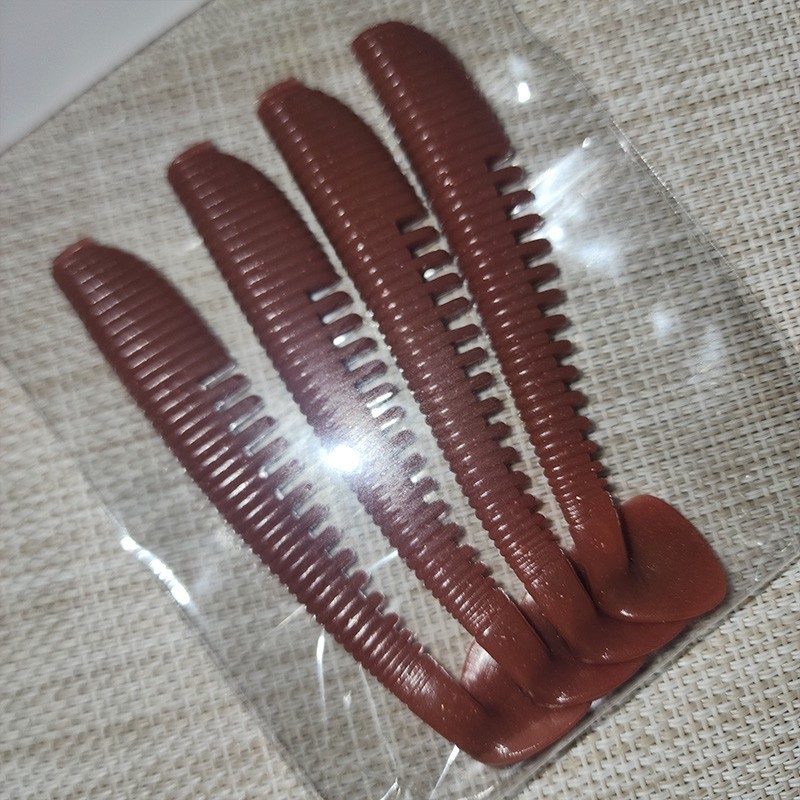 Awaruna 4” (102 mm) – Señuelos de Silicona para Dorado (Pack de 4)