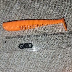 Awaruna 4” (102 mm) – Señuelos de Silicona para Dorado (Pack de 4)