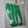Awaruna 4” (102 mm) – Señuelos de Silicona para Dorado (Pack de 4)