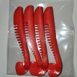 Awaruna 4” (102 mm) – Señuelos de Silicona para Dorado (Pack de 4)
