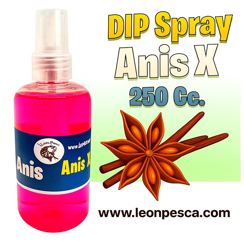 DIP Spray Vainilla X 250 Cc. Pesca Carpas, Boga,Sabalos